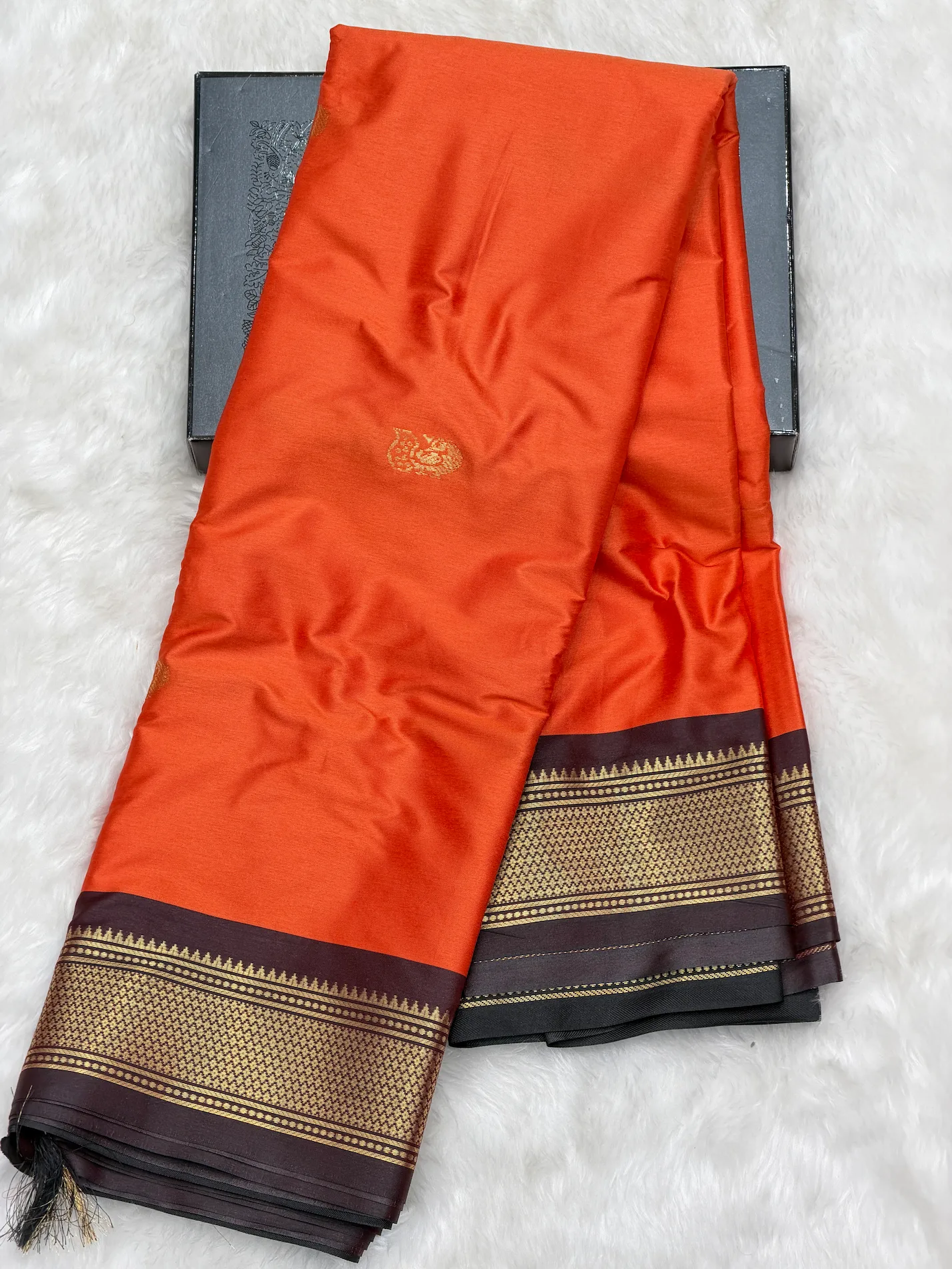 Sico Paithani Orange F01