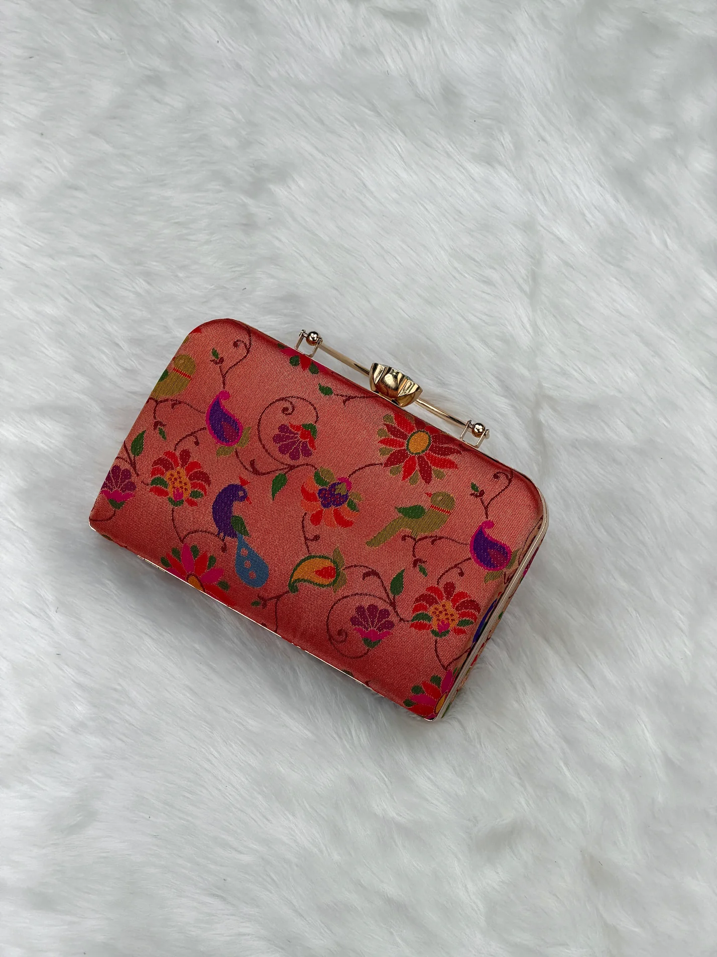 Paithani Purse Clutch T01 ALLOVER DESIGN